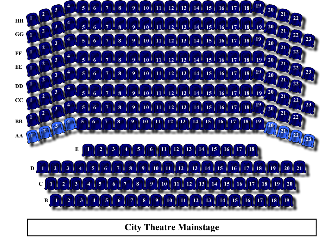 Bingham Theater Seating Chart